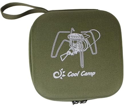 Gcljlmy Aufbewahrungstasche für Campingkocher, Tasche für Kochgeschirr, leichte Mehrzweck-Kocher-Tragetasche, Tragetasche für Gaskocher für Grillausrüstung (GrÜn)
