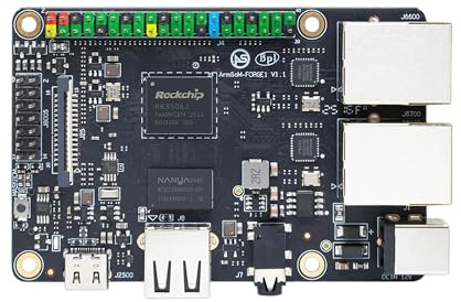 Banana Pi BPI-Forge1 Single Board Computer, Rockchip RK3506J Triple-Core Cortex-A7 Processor, 512MB DDR3L RAM, 512MB NAND Flash, 2D Graphics Engine, 92 x 60 mm