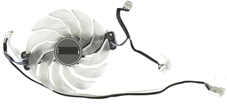 RENXUOZ Laptop parts 92MM 102MM TH9215S2H-PDB03 RTX 3080 TI GPU Fan for GALAX for 3070 3080Ti 3070Ti EX for Gamer Cooling Graphics Card(Black)