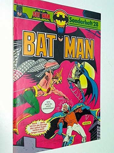 Batman Sonderheft 28 mit Falke ( Hawkman) , 1982, Ehapa DC Comic-Heft