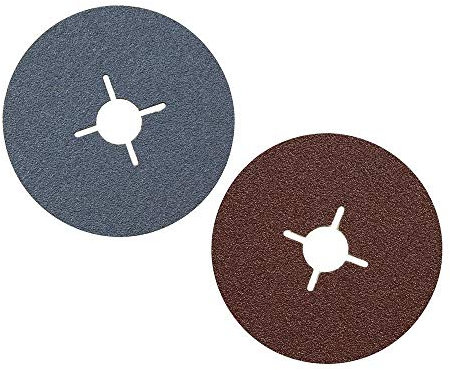 Hitachi-753517-Dischi abrasivi per Smerigliatrici, levigatrici 125 mm, grana 80, acciaio INOX , 1 pezzo