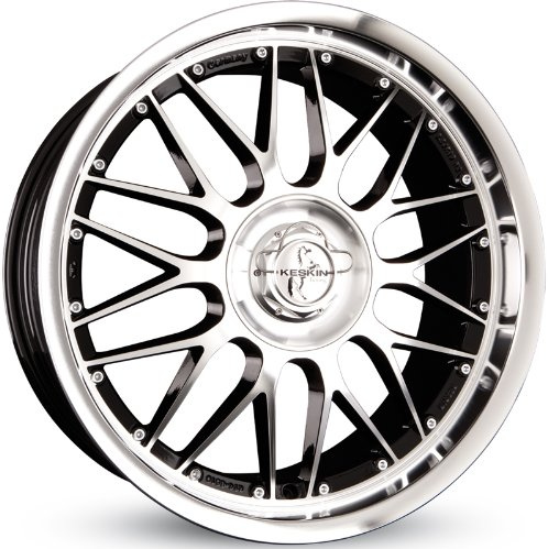 KESKIN KT4 BLACK FRONT POLISH 9x20 ET40 5.00x120.00 Hub Hole 72.60 mm - Alu felgen