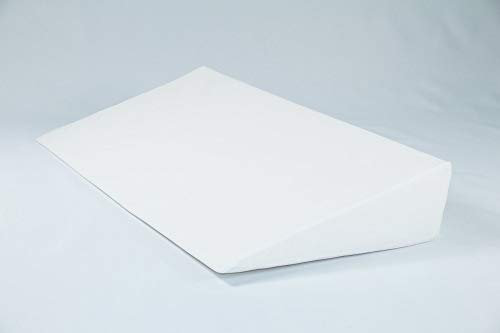Fränkische Schlafmanufaktur Keilkissen Bezug für Bettkeil Poly 14,5/1cm, Farbe Weiß, Breite 140cm