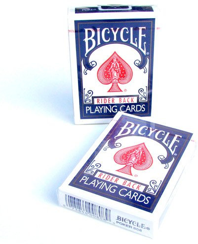 2 Barajas BICYCLE Rider-Back Azules (US Playing Card Company)