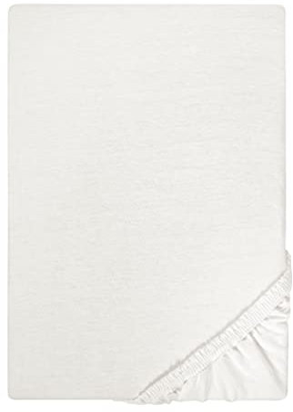 biberna Jersey-Spannbetttuch 0077155 grau 1x 180x200 cm - 200x200 cm