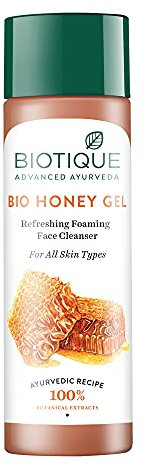 Biotique Honig Gel Lightening Reinigungsschaum für alle Hauttypen
