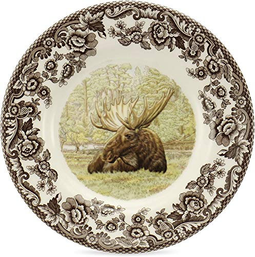 Spode Woodland Majestic Brot- und Butterteller Elch