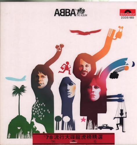 ABBA / THE ALBUM / 1977 / Bildhülle mit ORIGINAL illustrierter Innen-Text-Schutzhülle / Polydor # 2335180 / Deutsche Pressung / 12 Vinyl Langspiel Schallplatte