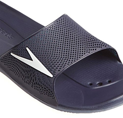 Speedo Uomo Atami II Max Ciabatte, Navy/Bianco, 6