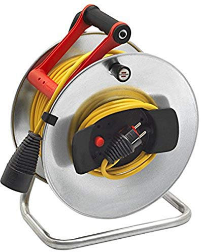 Brennenstuhl 1207451 - Plata 50 m de cable de bobina jardi-500