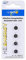 HEITECH ‎4000531 - Batterie alcaline a bottone, Testate TÜV, AG3/LR41/392, 1.5 V, Confezione da 4