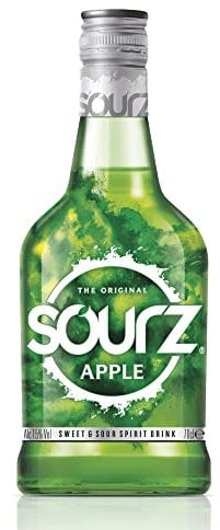 Sourz Green Apple Liqueur, 70 cl