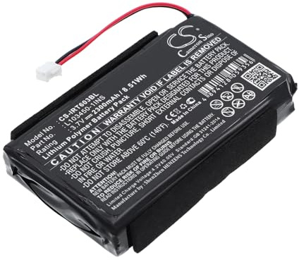 CS-IRT603BL Akku 2300mAh Kompatibel mit [Intermec] 600, 600 Pen, 601, 601 Pen, 602 603, 603 Ersetzt 102-578-004, 317-221-001, L103450-1INS