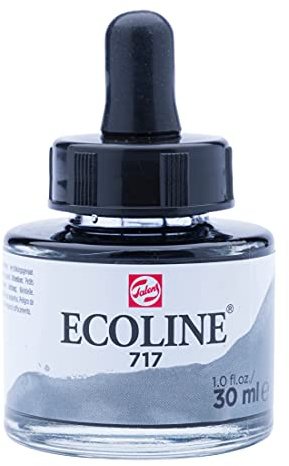 Ecoline Liquid Watercolour Bottle 30 ml Cold grey 717 (11257171)