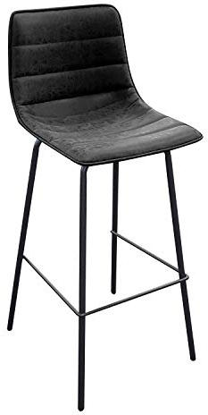Urban living Brooklyn Industrie-Barhocker, Höhe 92 cm, Schwarz