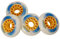INSTRIKE Raider 75A Rolle 4er Set Indoor Profi Wheel für Inliner Skater Hockey besonder geeignet (72 mm)