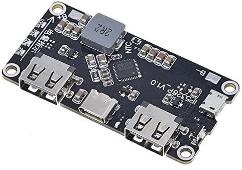 iHaospace IP5328P Power Bank Mainboard 3.7V 18650 Battery Charging Board Fast Quick Charger Circuit Board 3.7V Boost 5V 9V 12V