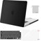 MOSISO Compatible with MacBook Pro 16 inch Case 2025 2024 2023 2022 2021 M4 M3 M2 M1 A3403 A3186 A2991 A2780 A2485 Pro Max, Plastic Hard Shell Cover&KeyboardSkin&Screen Protector&Pouch, Black