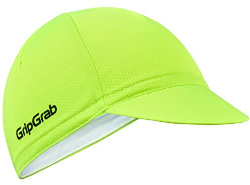 GripGrab Lightweight Summer Cycling Cap UV-Protection Under-Helmet Visor Mesh Hat Thin Breathable SPF Bicycle Headwear
