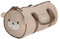 Sterntaler Unisex Baby otti Reisetasche, Beige, Einheitsgröße EU