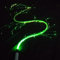 130 CM LED Fruste da Ballo in Fibra Ottica LED Frusta a Fibra Ottica Luce 130 Pezzi Fibra Ottica da 0,5 mm 4 modalità Sparkle Flow Giocattolo Frusta illuminante Puntelli per Feste, Funzionamento a ba