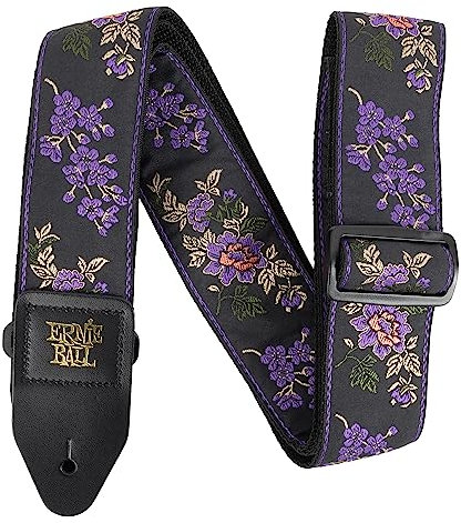 Ernie Ball Jacquard-Gitarrengurt - Lavender Blossom