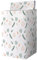 Odot Funda Lavadora de Carga Superior Funda, Lavadora Impermeable Proteccion Solar Exterior Impermeable con Cremallera para Lavadora y Secadora de Carga Superior (S-47x80x48cm,Hoja de Monstera)