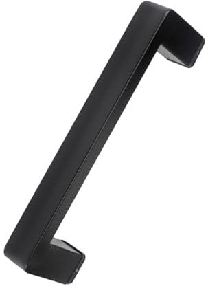 Cokritsm Black Shower Door Handle 275mm Hole to Hole Stainless Steel Shower Door Pull Handle Parts Replacement Glass Door Handle