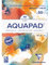 Clairefontaine Aquapad Goldline Aquarellblock A6, 10,5x14,8cm, 300g, 50 Blatt