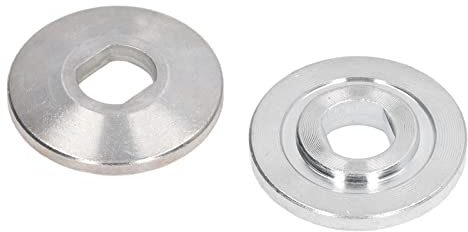 Kadimendium Circular Saw Flange Collar Circular Saw Flange Locks 5×5×2 2pcs Cutting Machine Pressure Plate Cemented Carbide Bearing Block for 10in Aluminum Mitre Saw