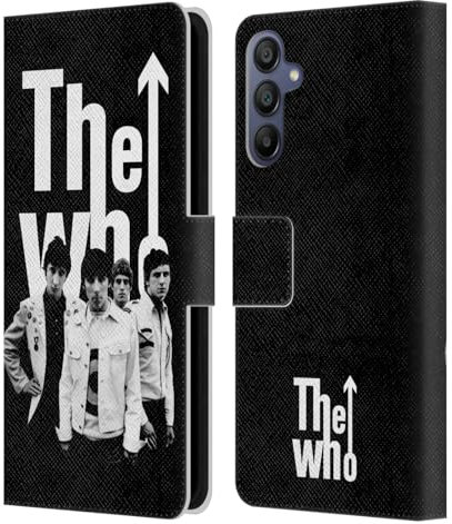Head Case Designs Offizielle The Who 64 Elvis Kunst Band Kunst Leder Brieftaschen Handyhülle Hülle Huelle kompatibel mit Samsung Galaxy A15