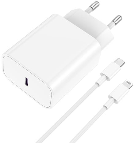 Caricatore iPhone 14 13 Veloce [MFi Certificato] USB C Caricabatterie con Cavo USB C to Lightning 2M Originale, Type C Caricabatteria Cavetto per Apple iPhone 14 Plus/13 Pro Max/12 Mini/11 Pro/SE/iPad