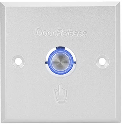 Aluminum Door Unlock Button, User-Friendly Design, Door Unlock Button Switch, Secure Door Switch, for Access Control System