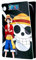 Konix One Piece - Funda Protectora para Consola PS5 (Silicona, antigolpes, Resistente a los arañazos), diseño de Luffy, Color Negro