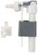 Tskcvy Bathroom In-Wall Water Tank Inlet Valve, G3/8 inch, Plastic, Globe Valve, Wall Hanging Toilet Water Valve Accessory