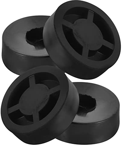 GAROZATION 4pcs Speaker Isolation Feet Rubber Pads 45x15mm Subwoofer Turntable Stand Noise Reduction Vibration Absorber for Home Audio Systems
