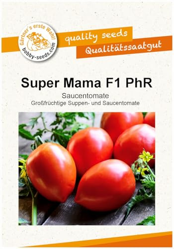Super Mama F1 PhR Romatomate Tomatensamen von Bobby-Seeds