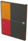 Oxford Filingbook International A4, kariert, 200 Seiten, Seitenränder in vier Farben, 3 versetzbare Register
