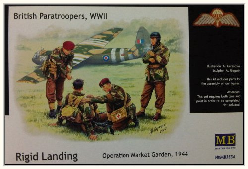 Master Box MB3534 - British Paratroopers WWII Rigid Landing Operation Market Garden 1944