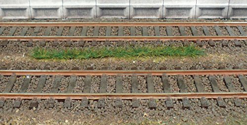 Heki Grass Strips Darkgreen 10 Pieces, Length- 10 cm., Height- 0.6 cm