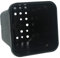 FLORATECK - POT CARRE NOIR 33.5 x 33.5 x 33.5 cm - 25 L