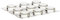 Homexpert selbstklebender Schutzpuffer Ø 20,0 mm, Höhe: 6,2 mm