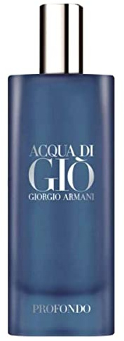 GIORGIO ARMANI Acqua Di Gio Profondo Eau De Parfum Spray for Men, 0.5 Ounce
