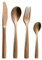 Comas Besteck-Set Barcelona Kupfer 24 Teile Edelstahl 18/10 - 3 mm / PVD-Beschichtung / Kupfer-Finish