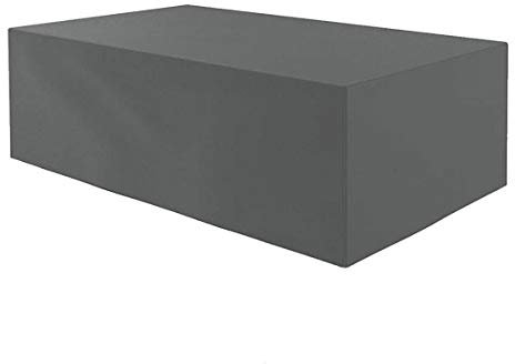 Planesium Premium Schutzhülle Gartenmöbel Abdeckung/Gartentisch Hülle Haube Abdeckplane wasserdicht atmungsaktiv reißfest Garnitur Lounge 575g/lfm B 90cm x T 90cm x H 70cm Anthrazit