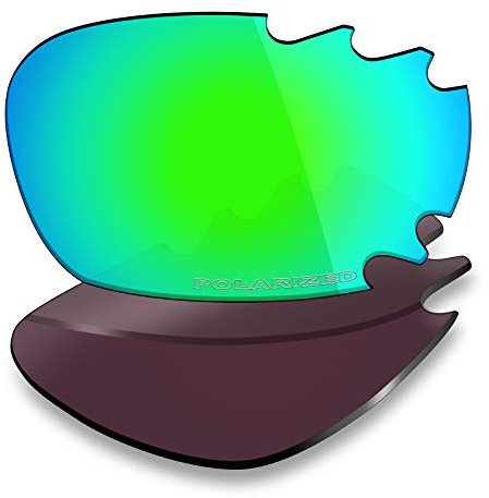 Mryok Verres de rechange pour Oakley Jawbone Vented Options, Polarizé contre la corrosion - vert émeraude., Taille unique