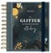 Grupo Erik Schulplaner 2021 2022 Glitter - Ringbuch Kalender 2021-2022 - Terminkalender 2021 2022 Tagesplaner Terminplaner, Dunkelblau, ADPM2101