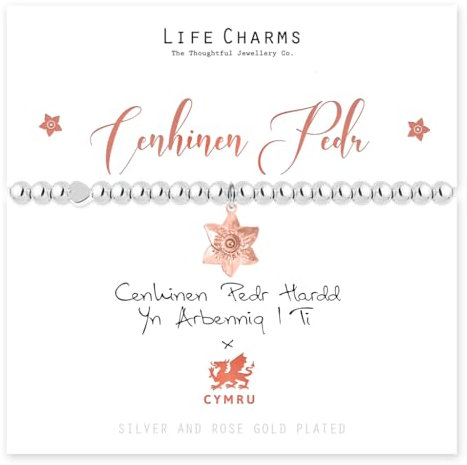 Life Charms Welsh Daffodil bracelet
