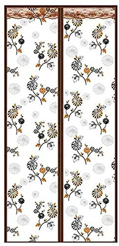 Zanzariera Magnetica,Kit Porta Scorrevole,Tenda per Porta,Porte Blindate Per Esterno,Chiusura Automatica Senza Far Entrare Insetti Facile da Installare