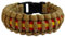 Pulsera Paracord Coyote con Bandera de España (M)